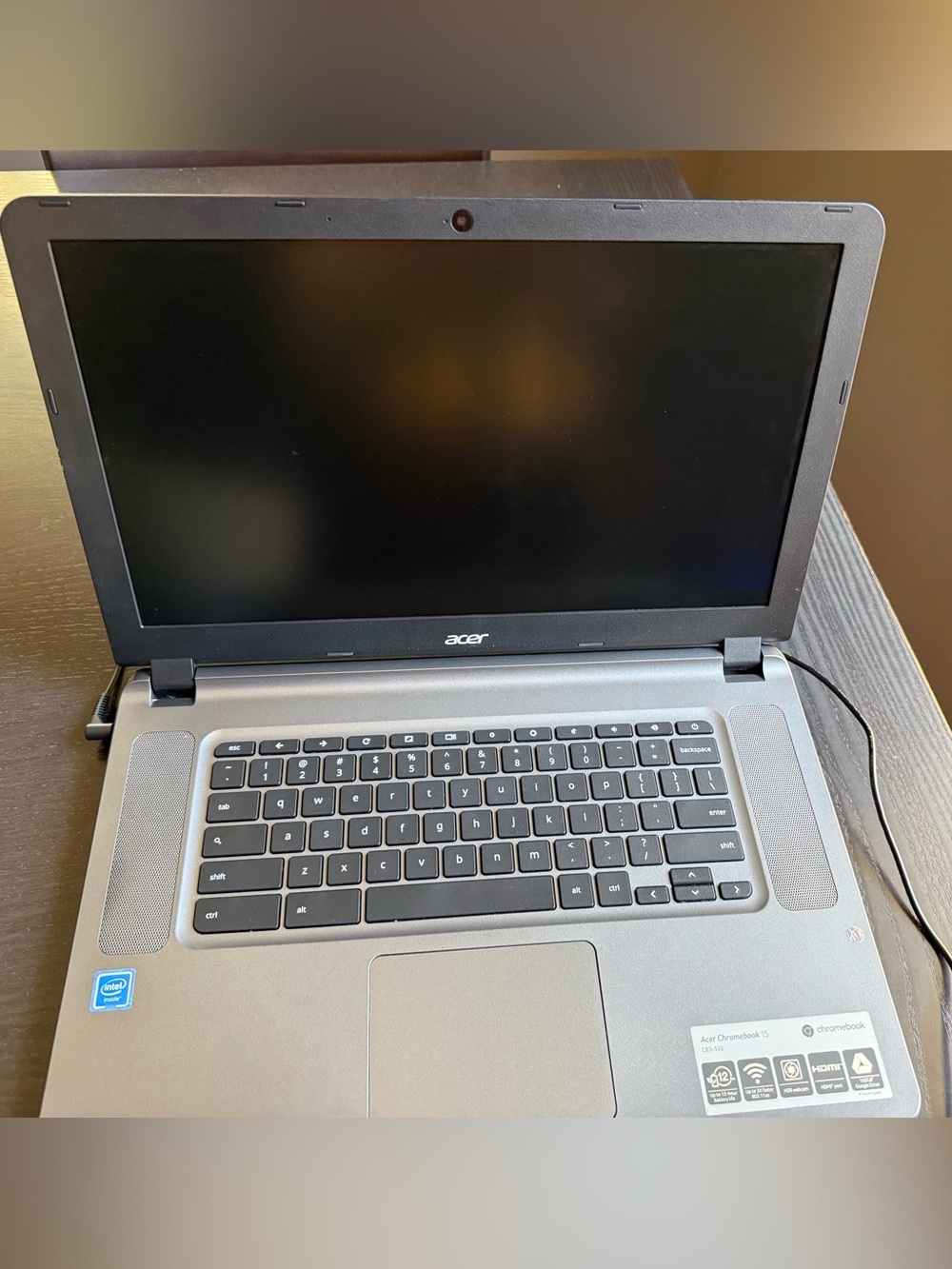 Acer Chromebook 15 CB3-532 Laptop